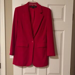 Boston Proper Bold Red Women's Blazer